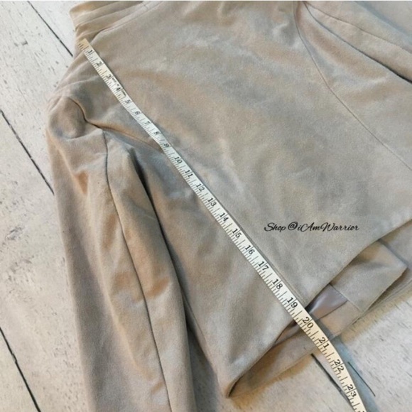 H by Halston vegan faux suede moto jacket *shop@iamwarrior - Picture 6 of 8